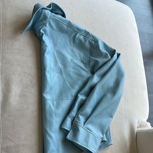 Aritzia Leather Crop top